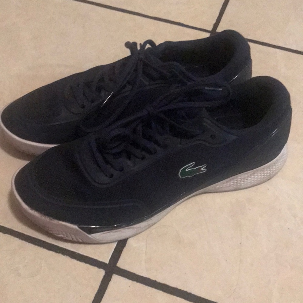 Lacoste Navy Blue Tennis Shoes Size 10 Men New